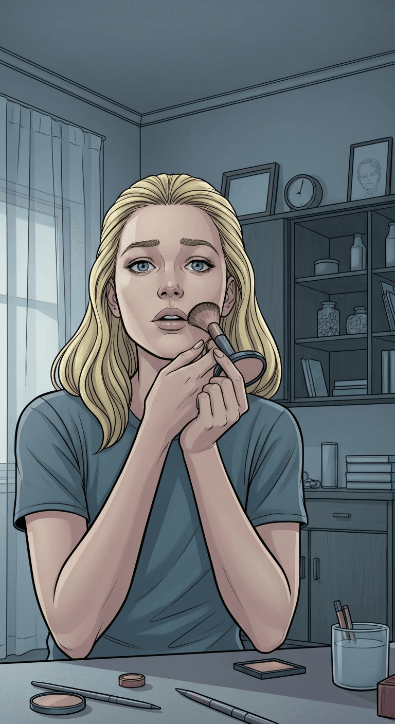 Comic Realism style AI story scene 1