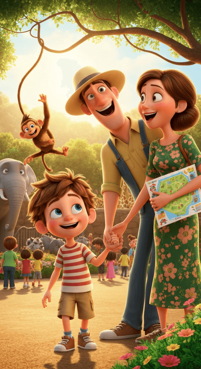 Pixar 3D Style style AI story scene 2