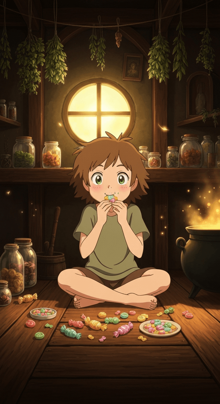 Studio Ghibli Style style AI story scene 3