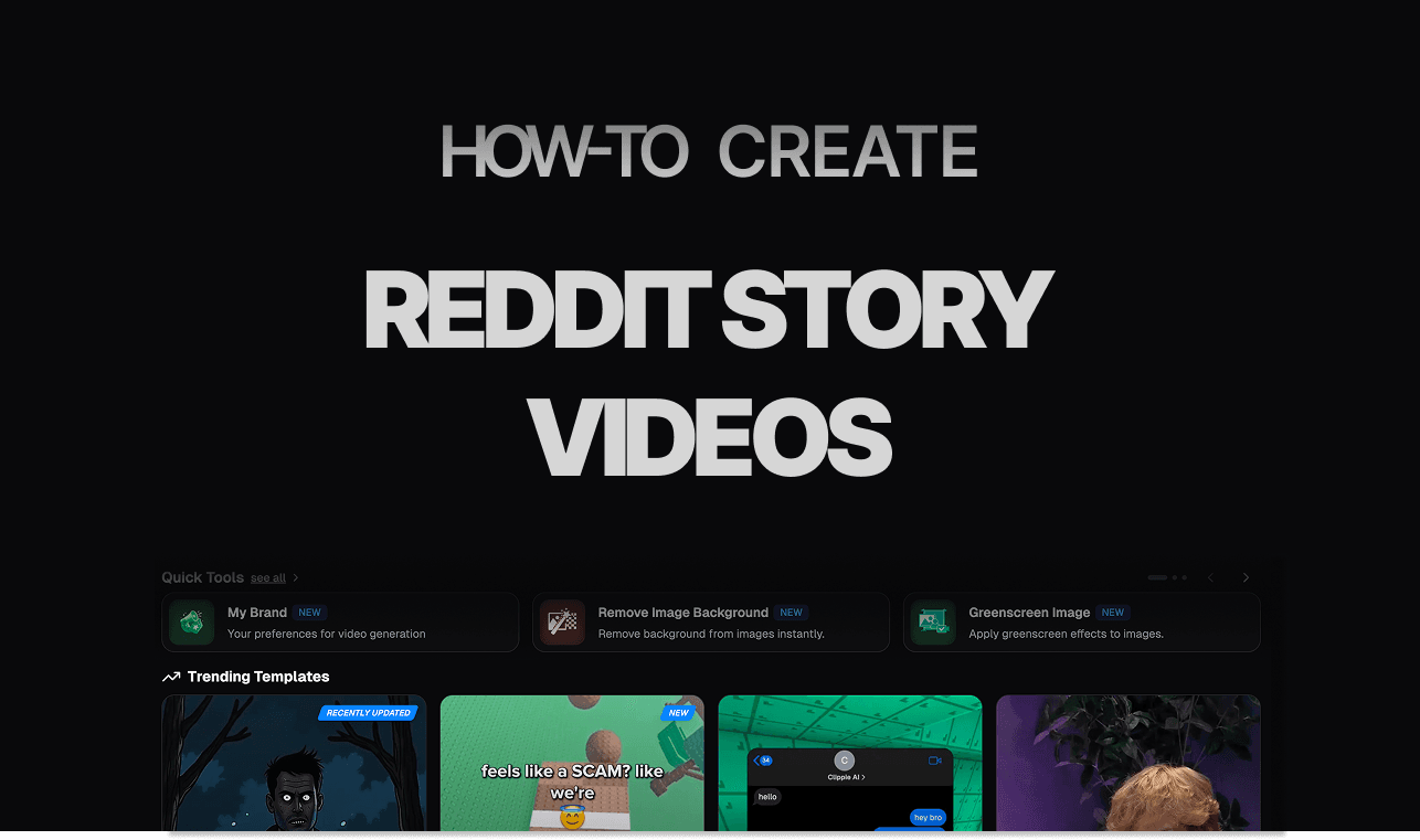 How to Create Reddit Story Videos with Clippie AI (2026 Guide)