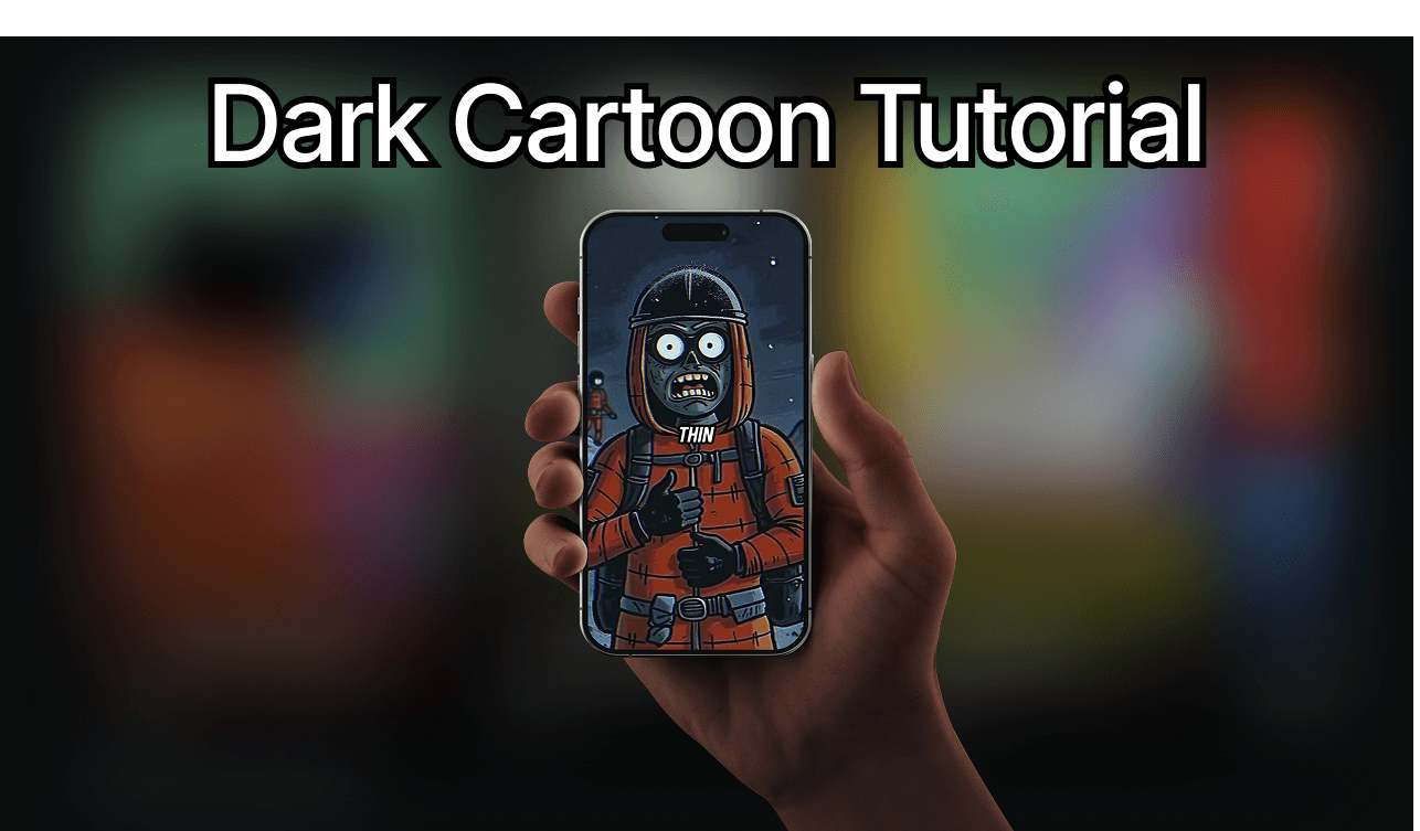 How to Make Dark Cartoon AI Story Videos with Clippie AI (2025 Guide)