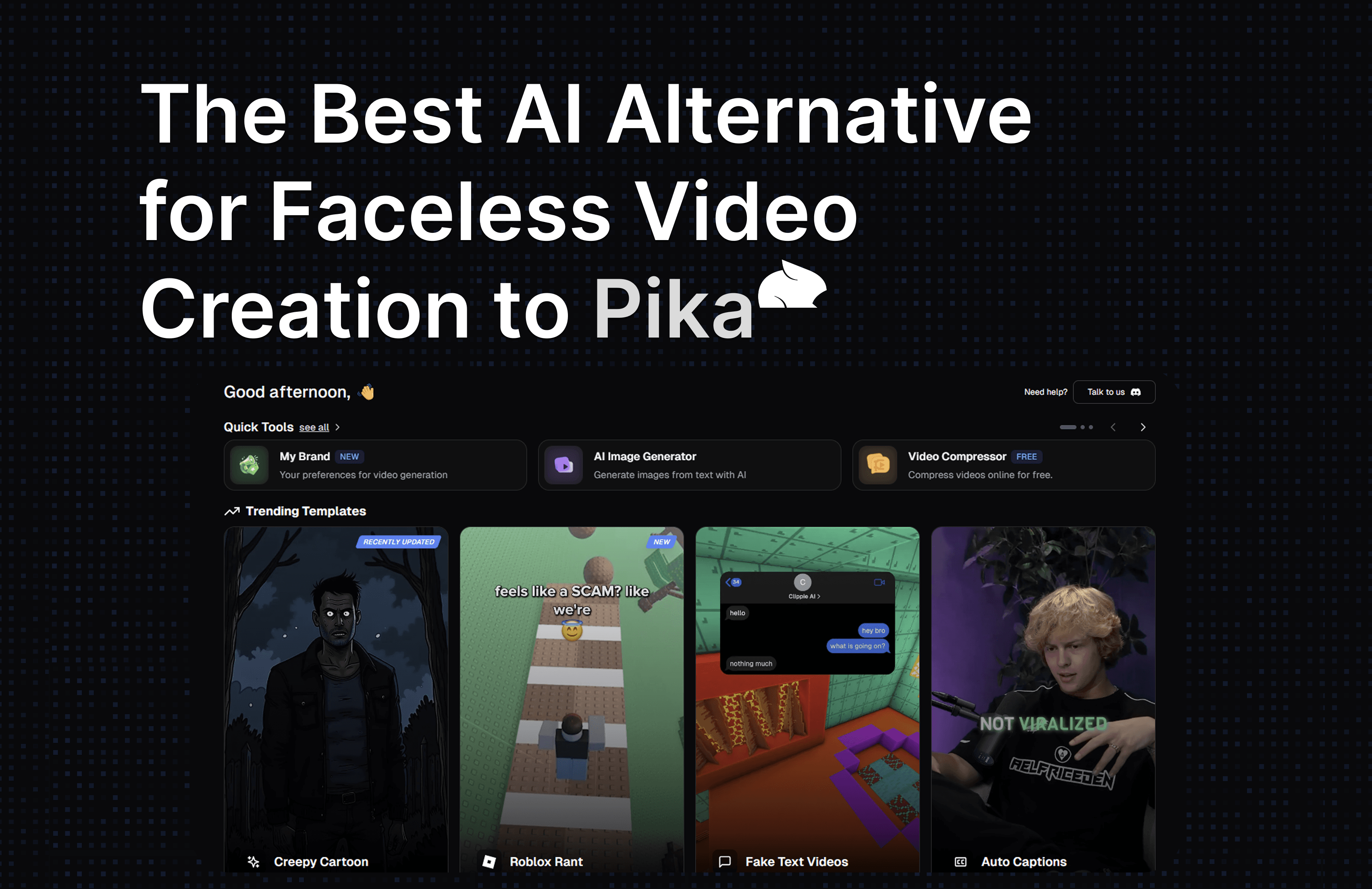 Pika Labs Alternative for Short-Form Creators (Built for Growth in 2026)